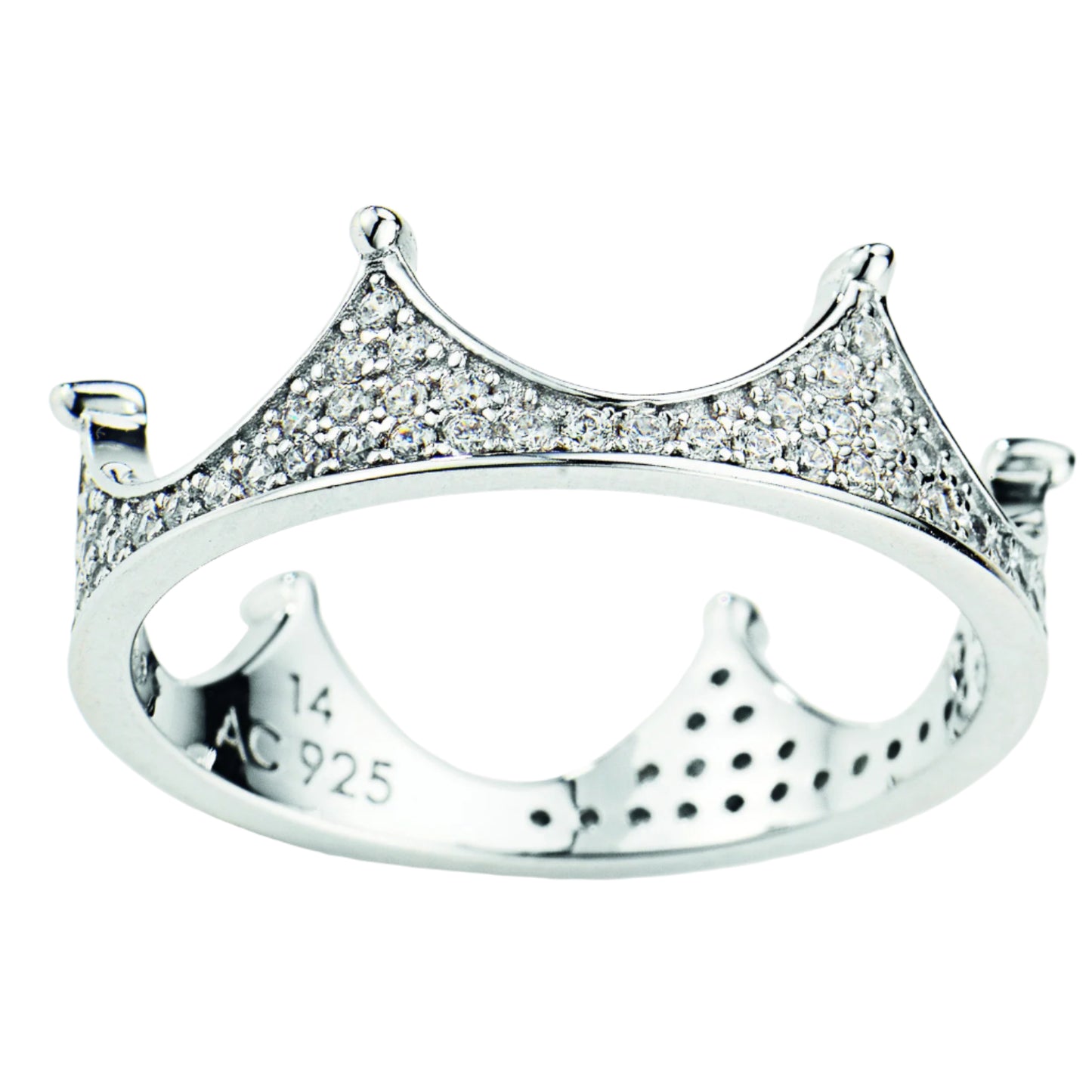 Ring Stackable 10 with Zirconia