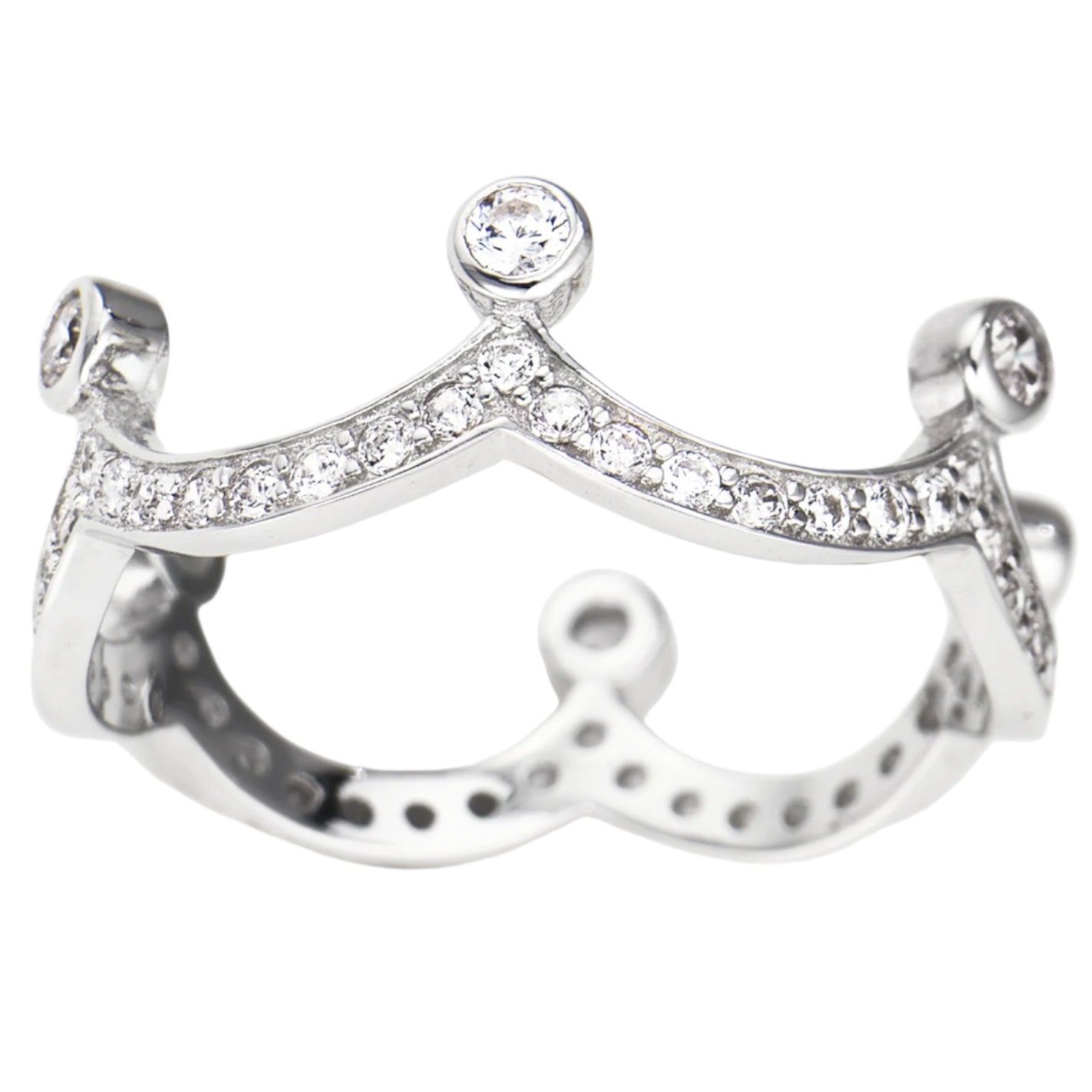 Ring Stackable Corona with Zirconia