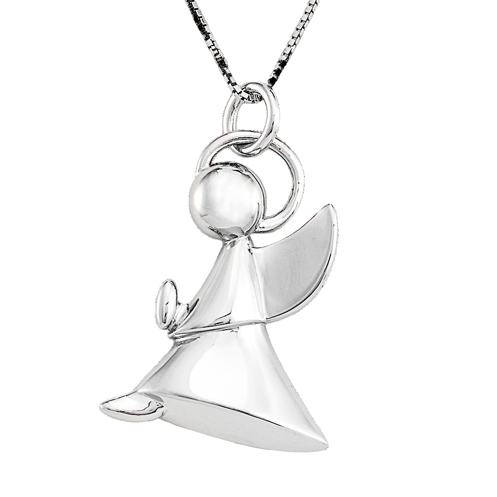 Heavenly Grace Angel Pendant Necklace