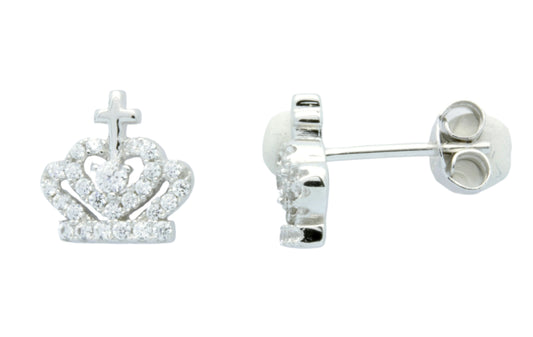 Earrings Nice Corona with Zirconia