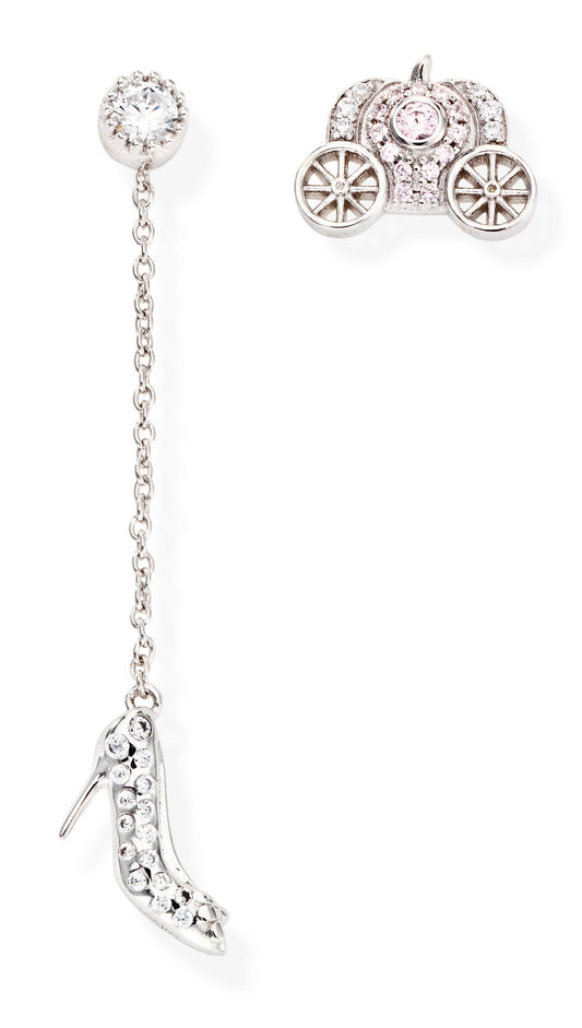 Earrings Cinderella with Zirconia