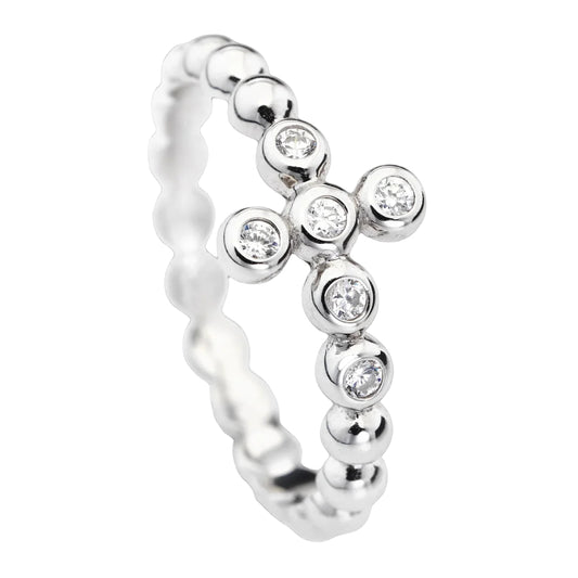 Ring Rosary with Zirconia