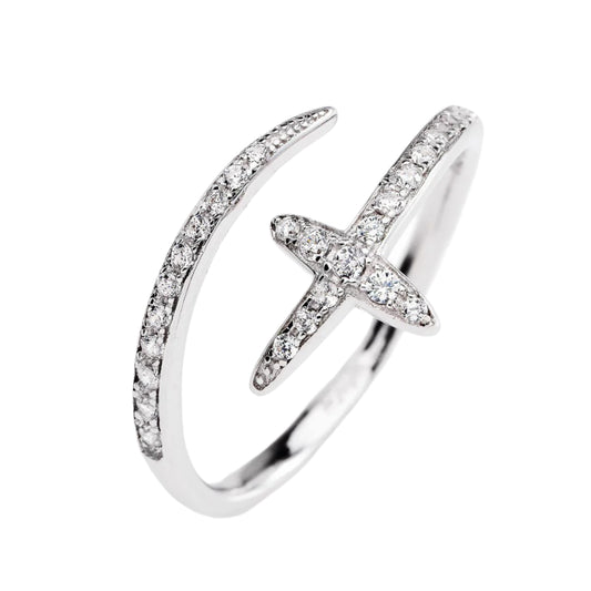 Ring Cross Zirconia