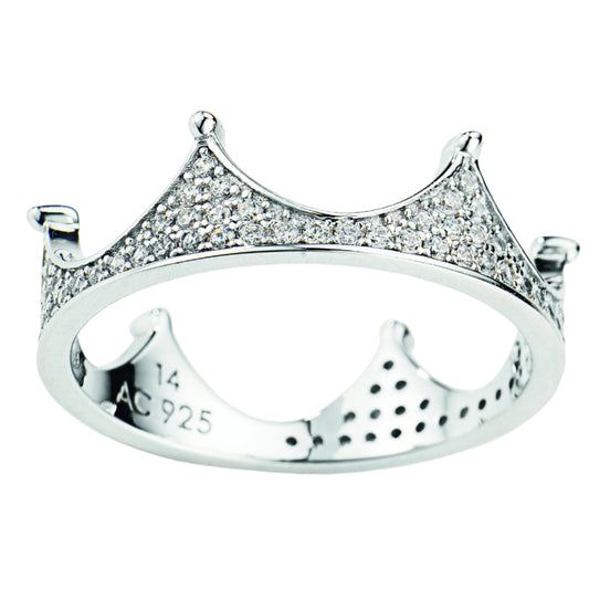Ring Stackable 10 with Zirconia