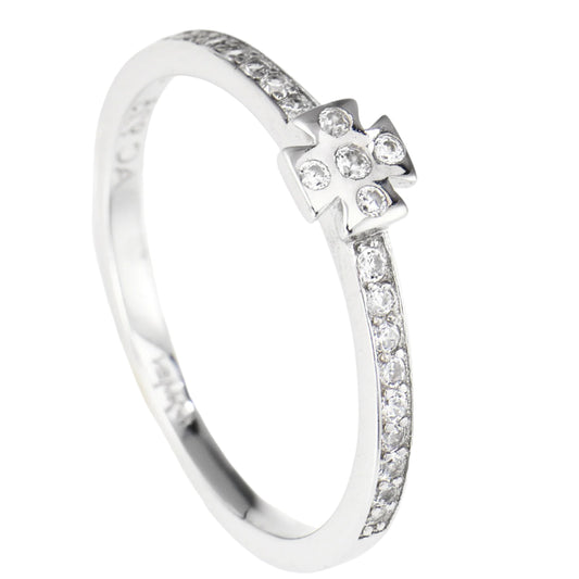 Ring Stackable 5 with Zirconia